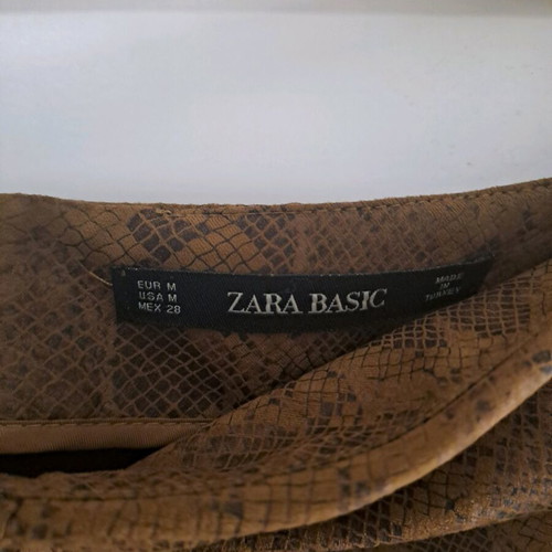 Zara skirt brown like new, size M