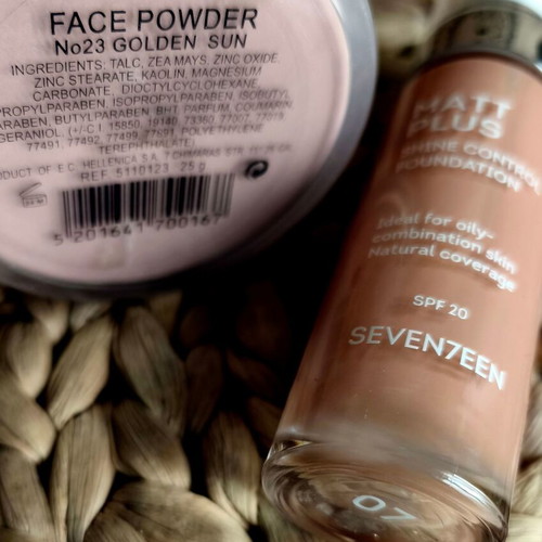 Make up Seventeen Matt Plus N07 και Face Powder Shimmer καινούργια