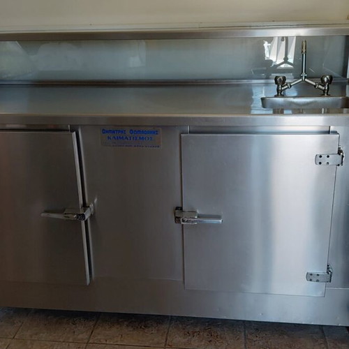 Professional stainless steel catering equipment used