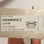 Βάσεις ραφιών GRANHULT καινούργιες