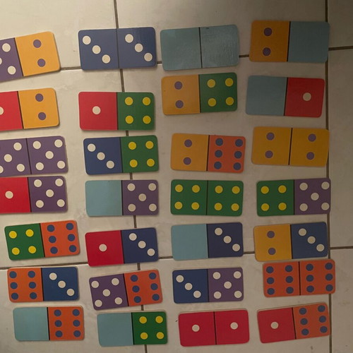 Wooden puzzle 'Find the Pair' for ages 3+, like new