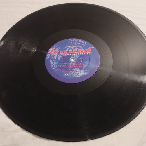 Liquid One Love Family vinyl used, electronic music