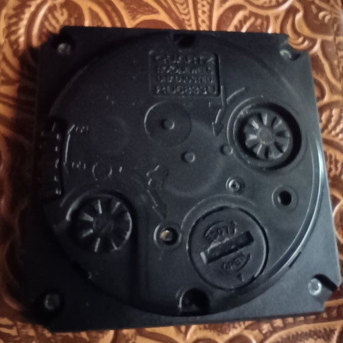 Travel clock new with alarm and leatherette case