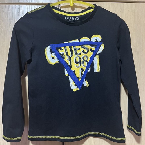 Guess black mako blouse like new, age 8