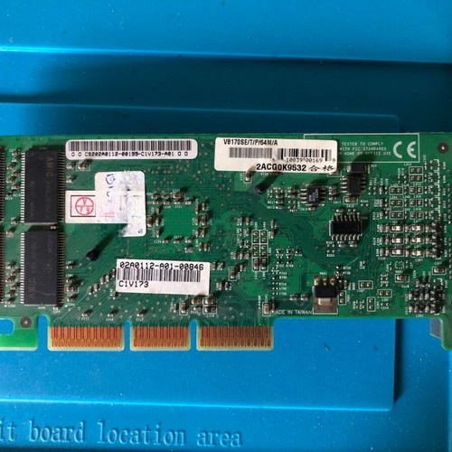 Asus V8170SE Nvidia GeForce4 MX GPU AGP used
