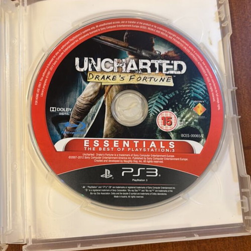 Uncharted Drake's Fortune PS3 game like new