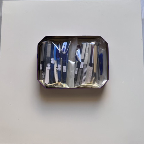 Professional Nail Care Set 48 Pieces New in Metal Case