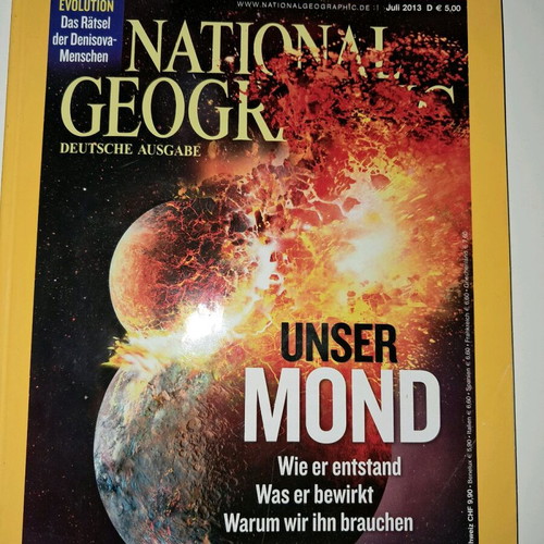 National Geographic German edition like new