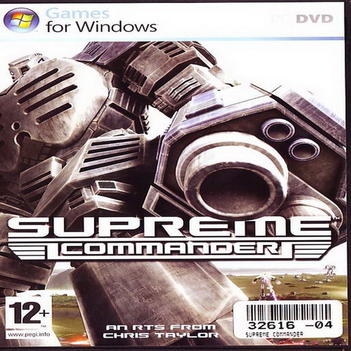 Supreme Commander PC game used without manual
