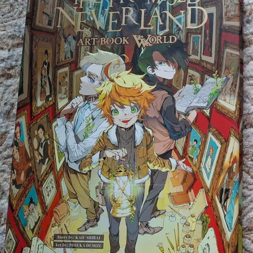 The Promised Neverland Art Book World new, English