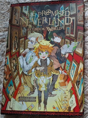 The Promised Neverland Art Book World καινούργιο, αγγλικά