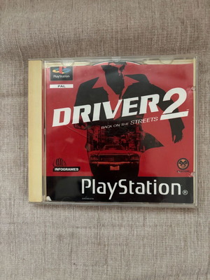 Driver 2 French CD PlayStation 1 used, PAL