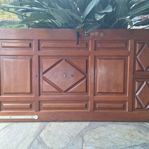 Oregon Solid Wood Main Door used with wear