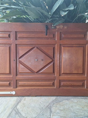 Oregon Solid Wood Main Door used with wear