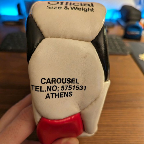Carousel football ball new, gift from 80s-90s