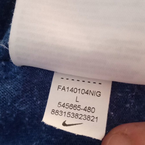 Nike women's jacket L blue very light