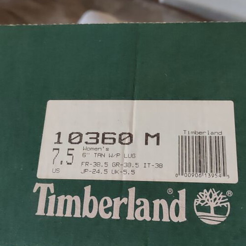 Timberland women's leather boots size 38