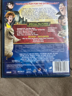Hotel Transylvania Blu-Ray καινούργιο με μίνι movie special features