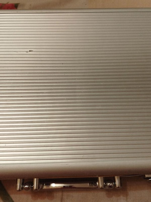 Makeup case used, clean inside