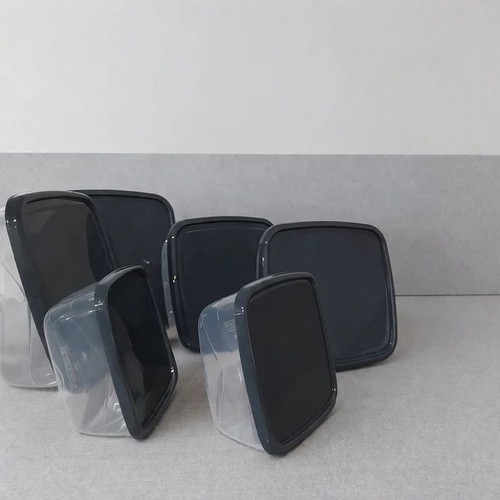 Square Food Containers set of 6 new, BPA free, durable