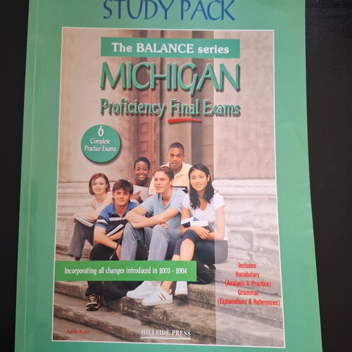 Balance - Michigan Proficiency used, 3 books and 2 cassettes