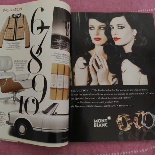 Harper's Bazaar magazine used, English edition November 2008