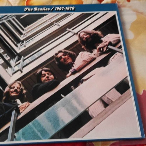 The Beatles 1970-1976 collectible double blue vinyl new