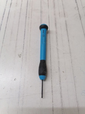 Screwdriver new for 1.4 millimeter screws