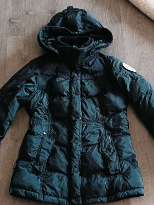 Khujo women's black jacket like new, size S/M