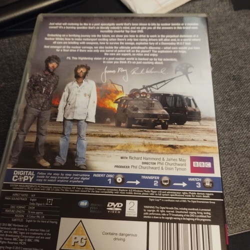 Top Gear Special Editions DVD Collection like new, 4-disc bundle