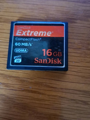 SanDisk CompactFlash Extreme 16GB like new