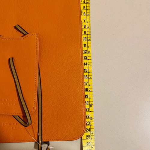 Carré Royal tablet case new leather orange