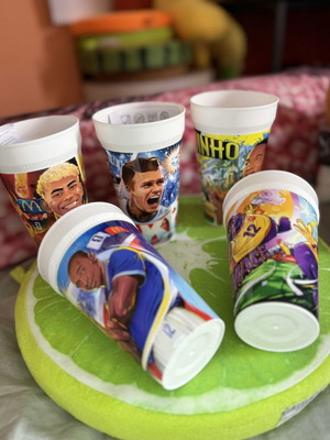 Συλλεκτικά ποτήρια McDonald’s FIFA World Cup σετ 5 τεμαχίων, σαν καινούργιο