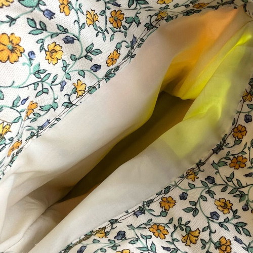 Tote bag and small purse for little girl new, yellow and green