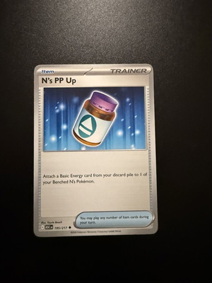 N's PP Up Ascended Heroes card new condition