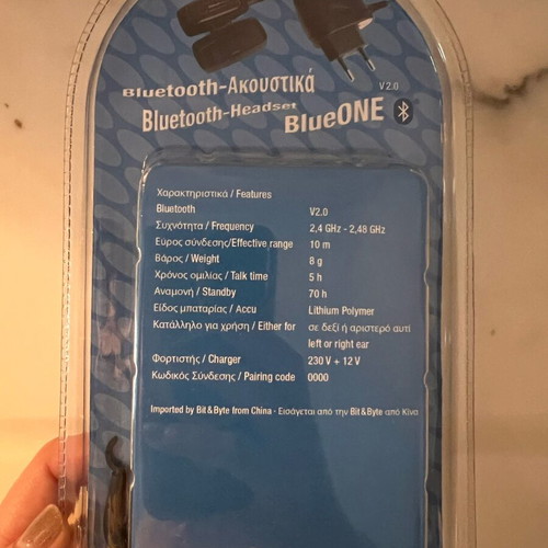 Bluetooth Headset BlueONE V2.0 new