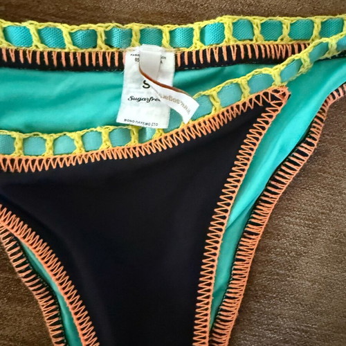 SugarFree swimsuit like new, black, size S
