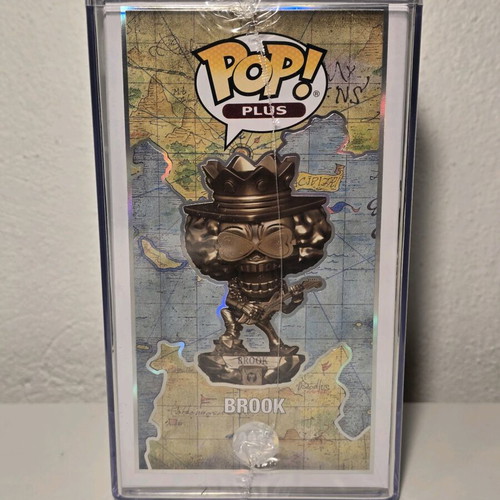 Funko POP! Animation One Piece Brook Bronze Statue PLUS Special Edition new #2215