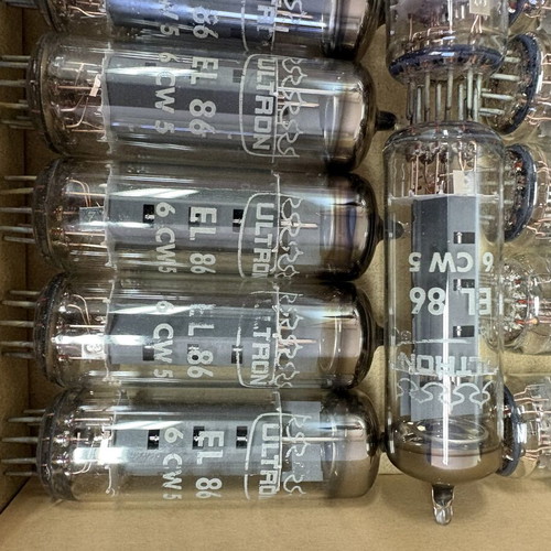 Ultron EL86 vintage vacuum tubes pack of 16 like new