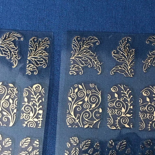 3D Nail Stickers pack of 4 new