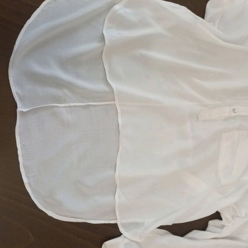 Zara women's white blouses like new size M