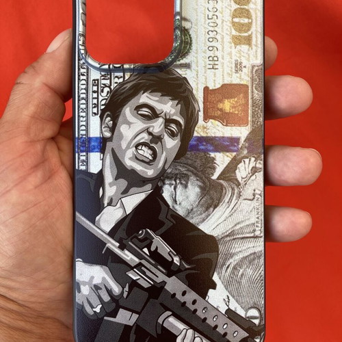 IPhone 16 Pro Max Silicone Case Scarface Tony Montana Al Pacino new