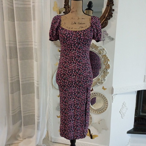 black long sleeve scoop neck dress LARS ANDERSSON main image 1