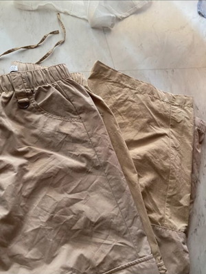 Bershka cargo pants, beige, size XS 34 6