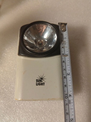 Flashlight used, old model in good condition