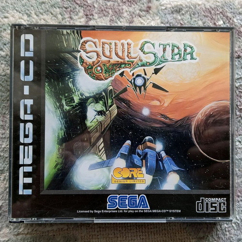 SoulStar Mega CD for Sega CD like new