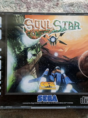 SoulStar Mega CD for Sega CD like new