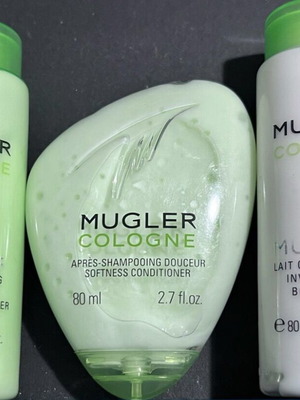 Mugler Cologne Travel Set 3 τεμαχίων καινούργιο (2 conditioners & body lotion 80ml)