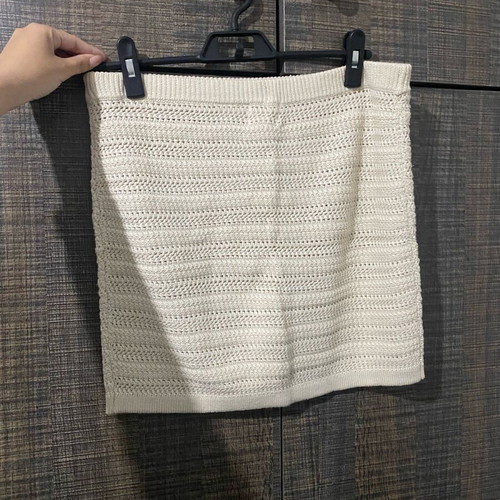 Knitted skirt H&M beige like new, size S