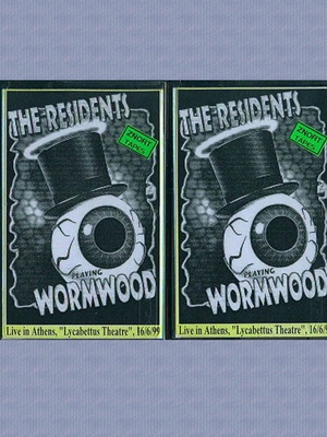 THE RESIDENTS - Σπάνια διπλή κασέτα (Live Λυκαβητός '99)